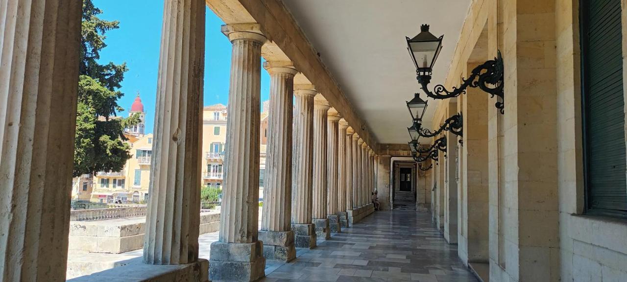Eftihia Di Corfu Lägenhet Corfu  Exteriör bild